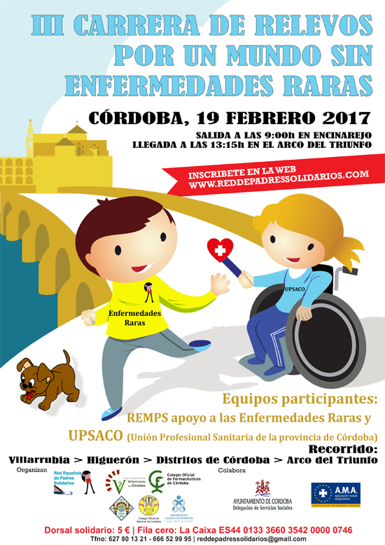 III Carrera de Relevos: Por un Mundo sin Enfermedades Raras
