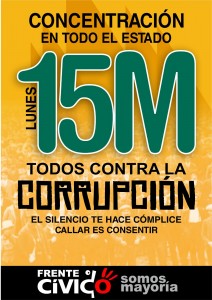 15M Todos contra la corrupción